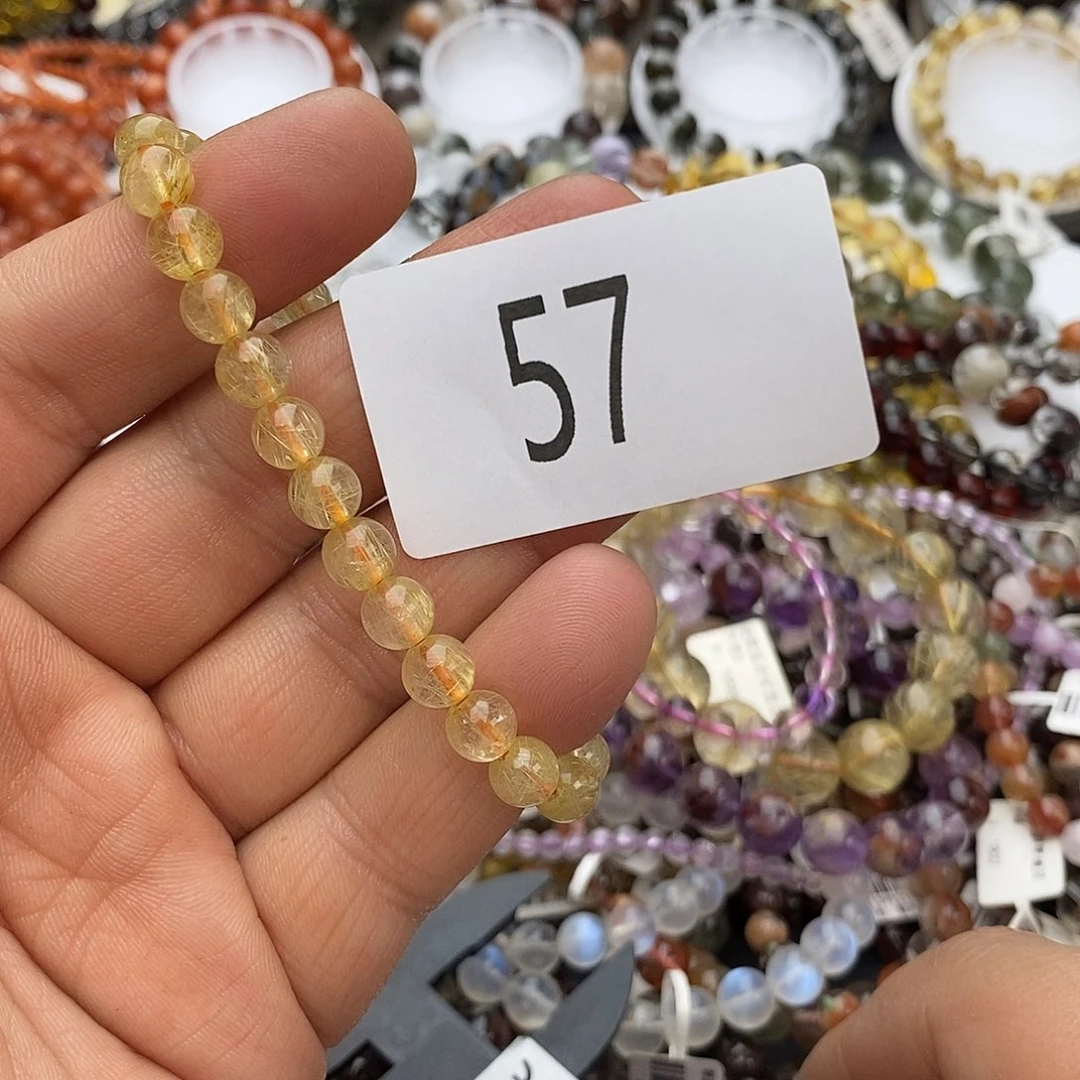 水晶手链未镶嵌手链