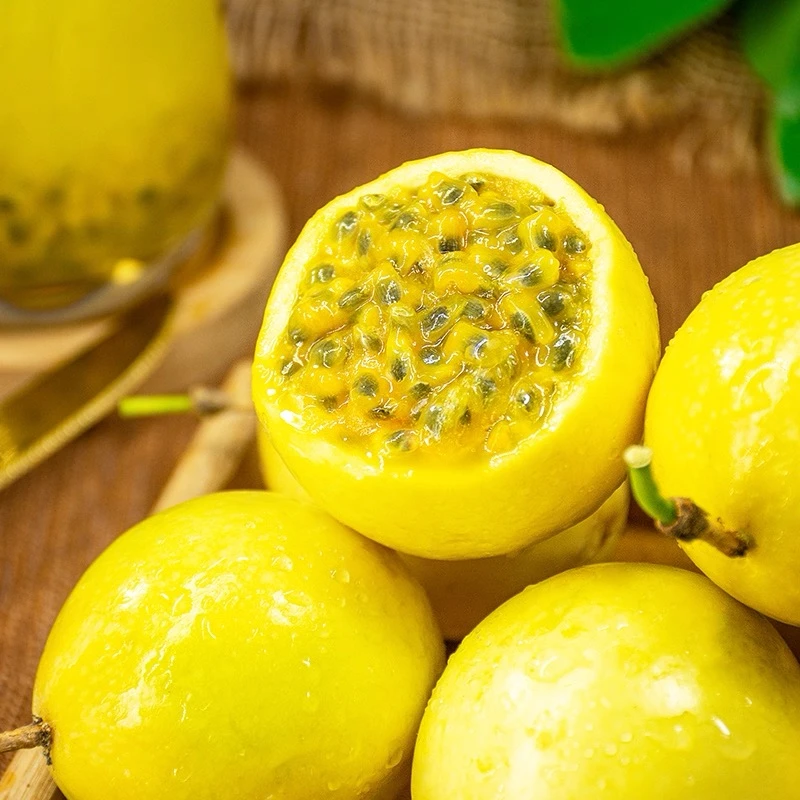 三宝爸甄选新鲜钦蜜9号百香果香甜多汁一箱9个装