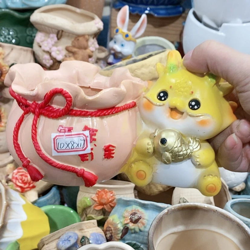 【闪购商品】陶瓷陶瓷花盆，多肉花盆