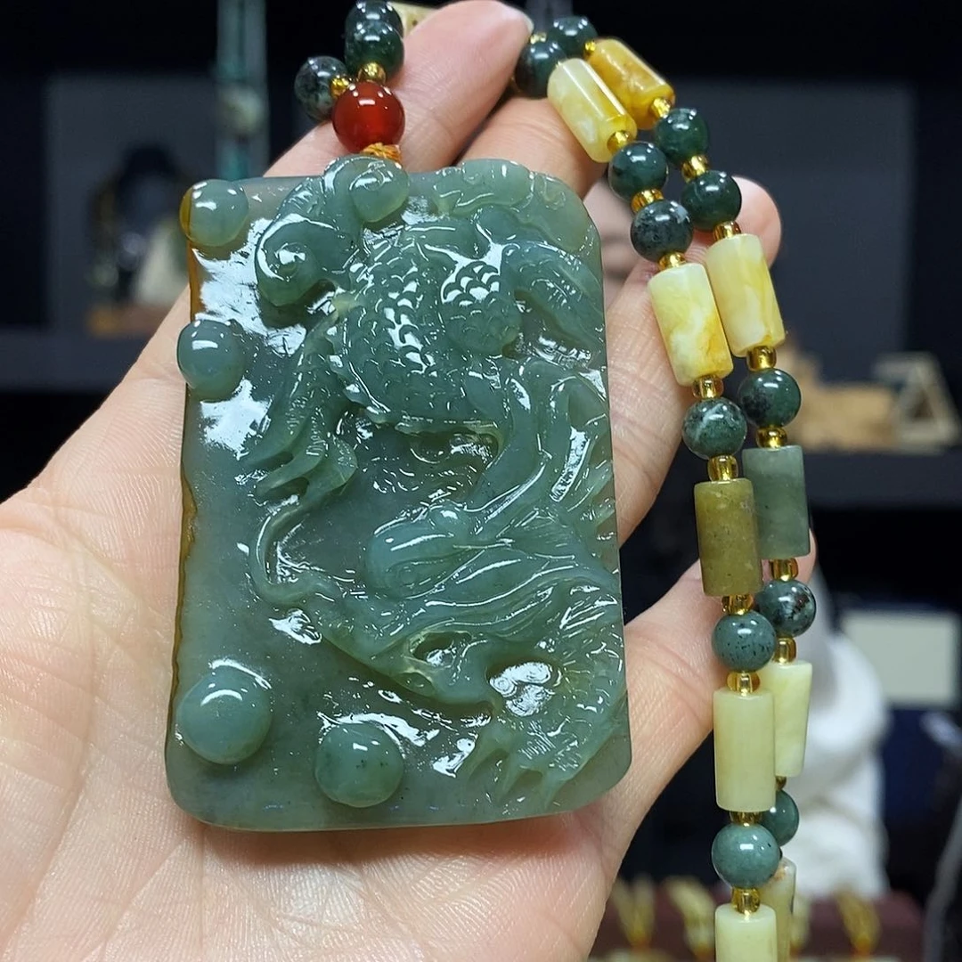 岫玉挂件吊坠未镶嵌