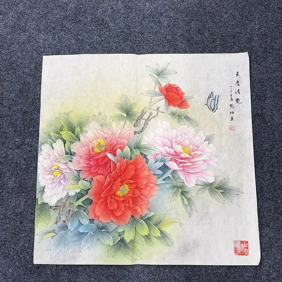 国画纯手绘作品欣赏