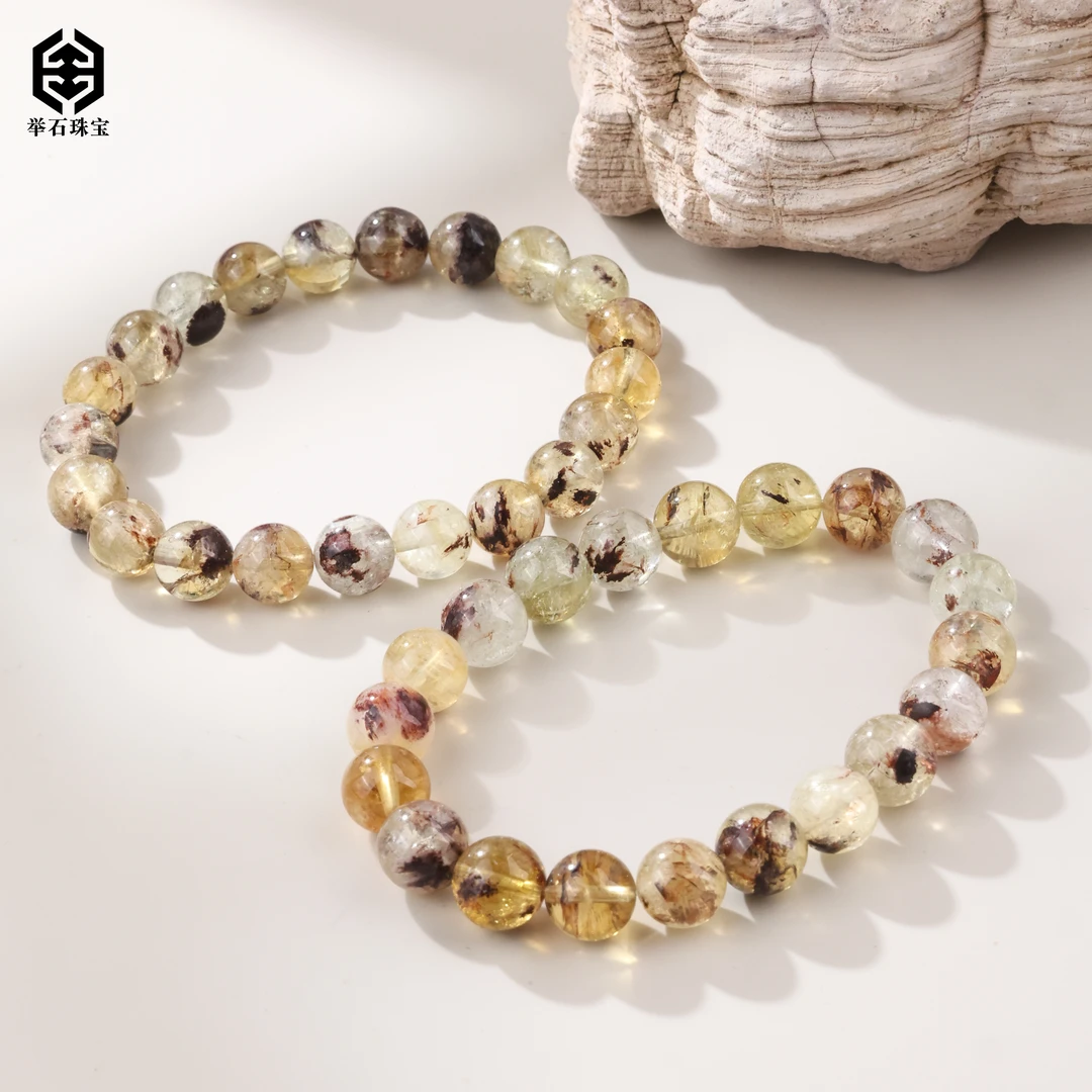 【举石珠宝】T0704-1007-58水晶手串（一件/多样性发/约9mm）P