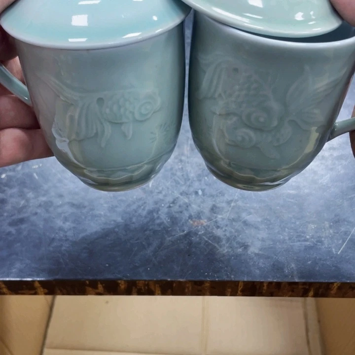 瓷片瓷制作工艺品摆件
