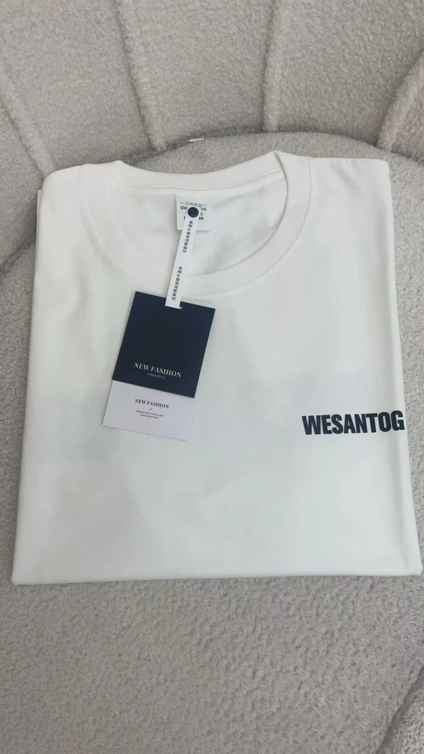 T58#款号夏季新款印花美式宽松短袖夏季T恤男女款半袖体恤衫