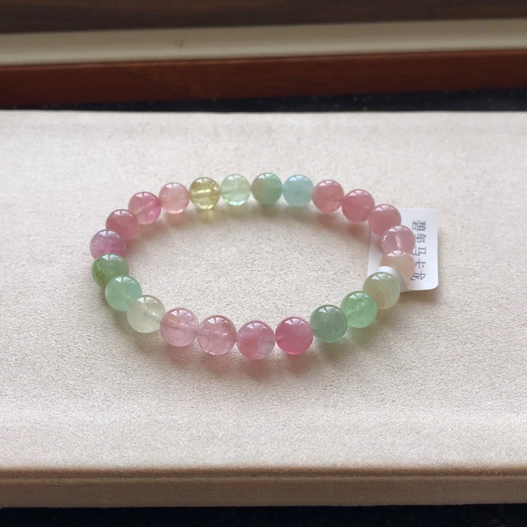 未镶嵌手链碧玺碧玺