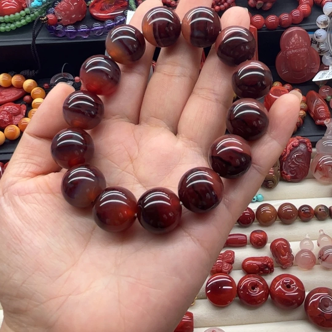 南红玛瑙未镶嵌配饰