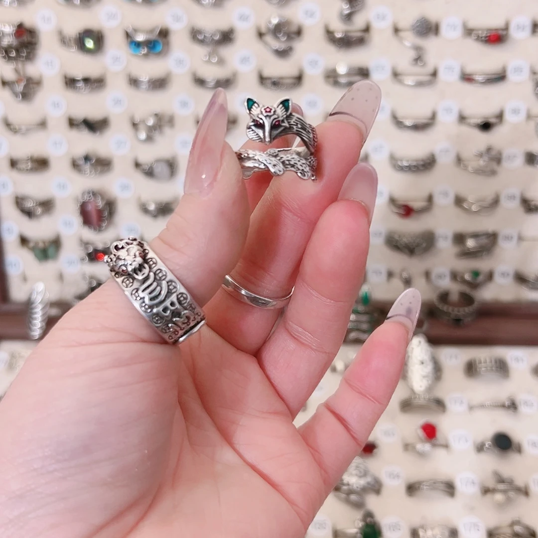 铜合金上开口九尾狐