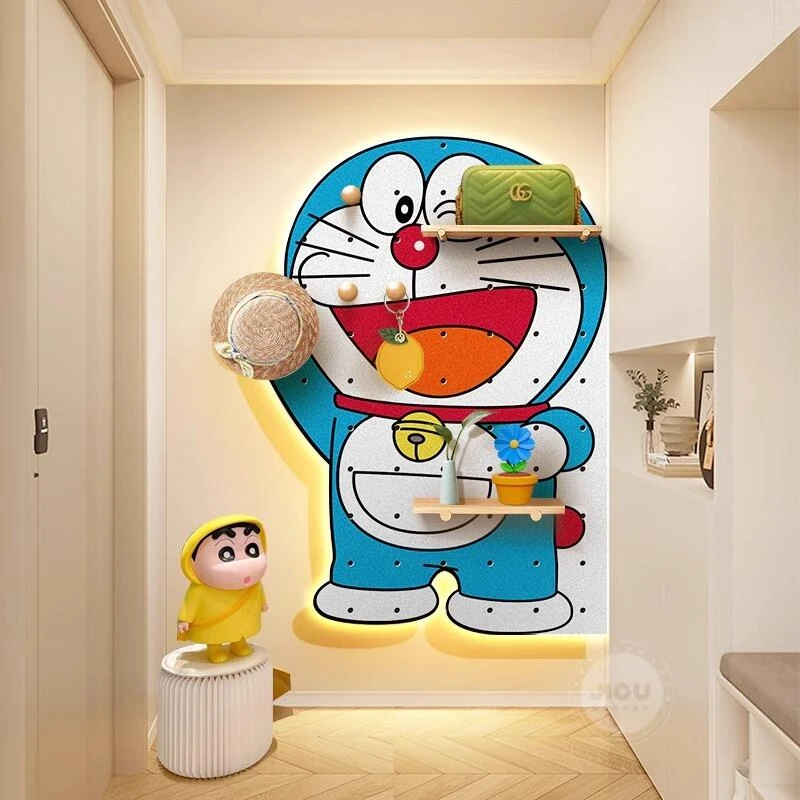 【补差价链接】定制实木洞洞板可定制入户玄关电表箱洞洞板置物架