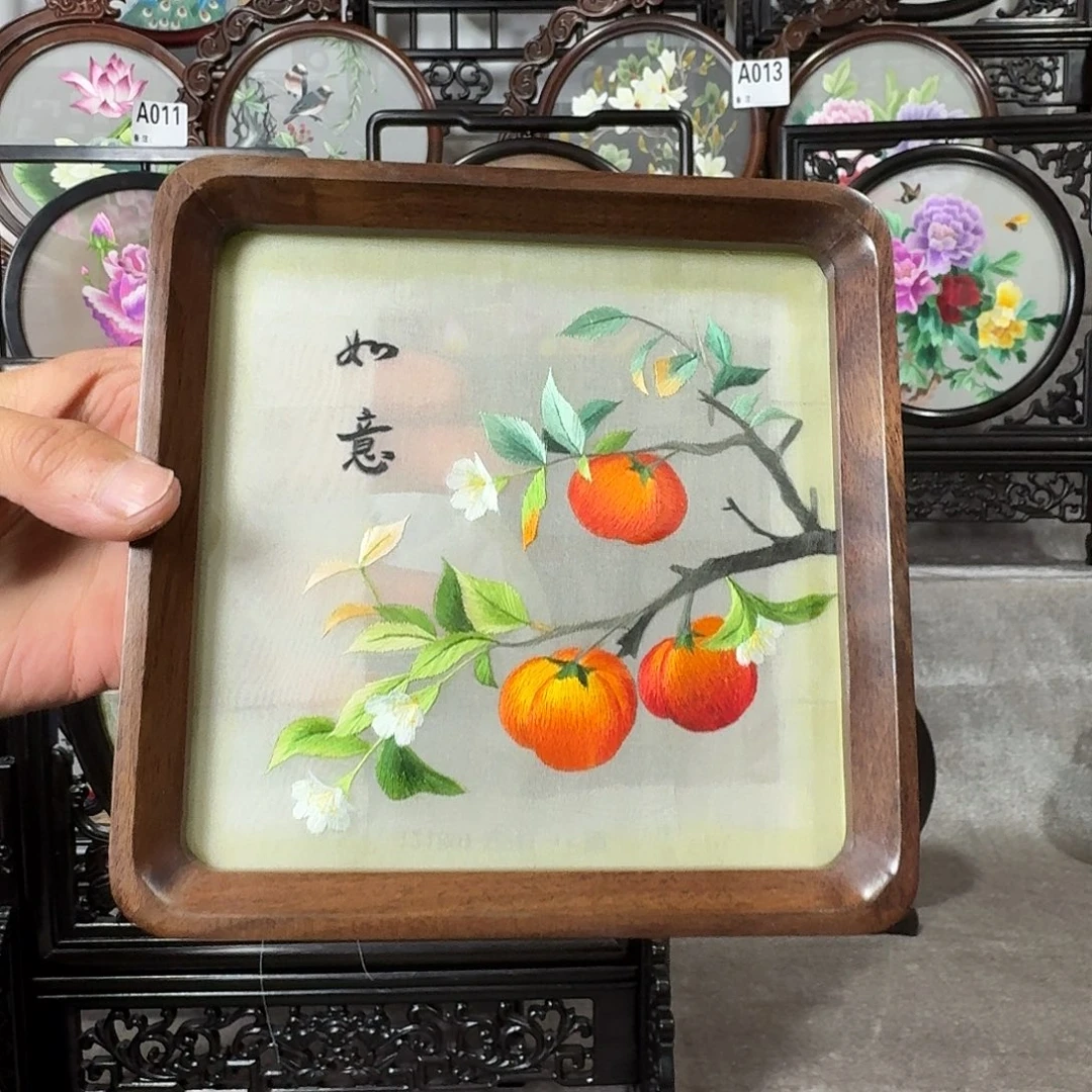 苏州刺绣双面绣20圆