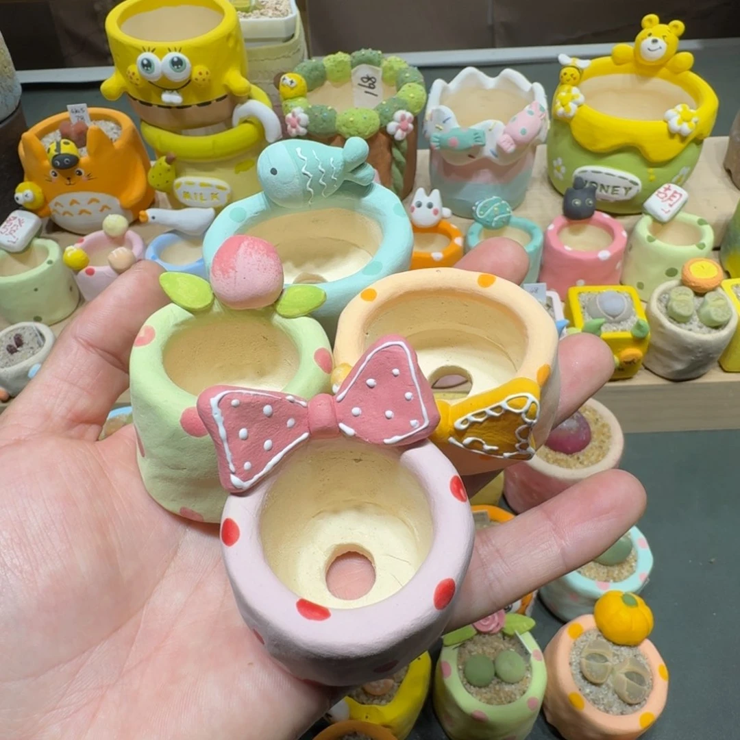 红陶咩*蘑菇661花盆