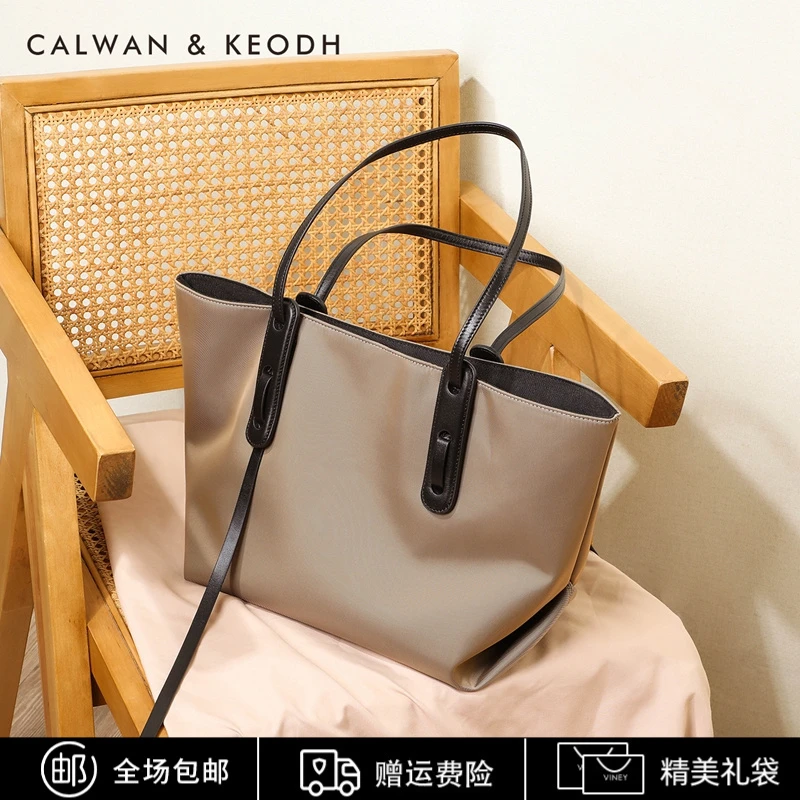 Calwan Keodh包包女大容量托特子母包单肩包生日礼物送女友送老婆
