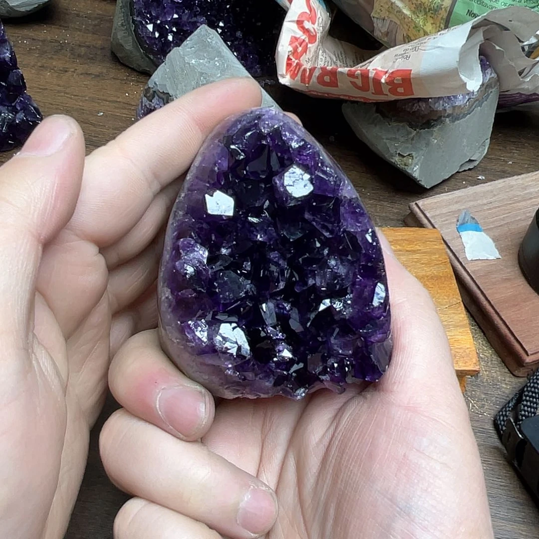 紫晶大型摆件（非配饰）未镶嵌