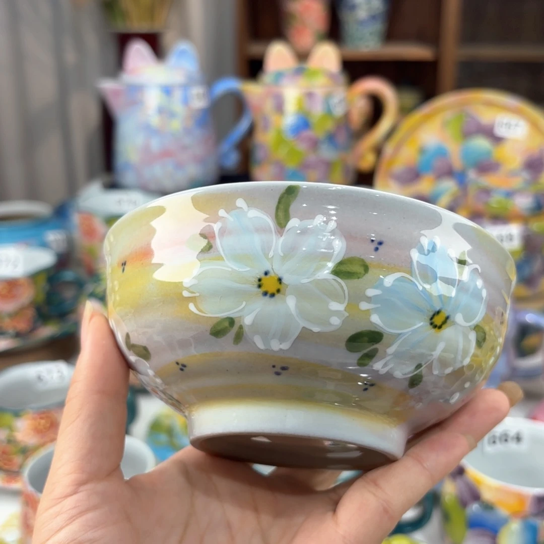 景德镇手绘高温釉下彩陶瓷茶具