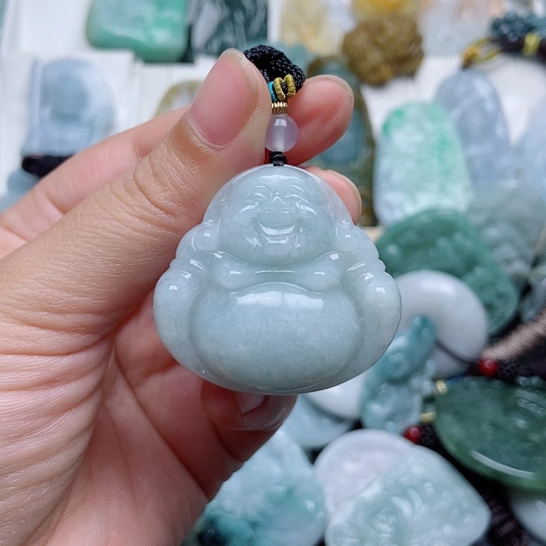 翡翠未镶嵌吊坠(不含链)翡翠