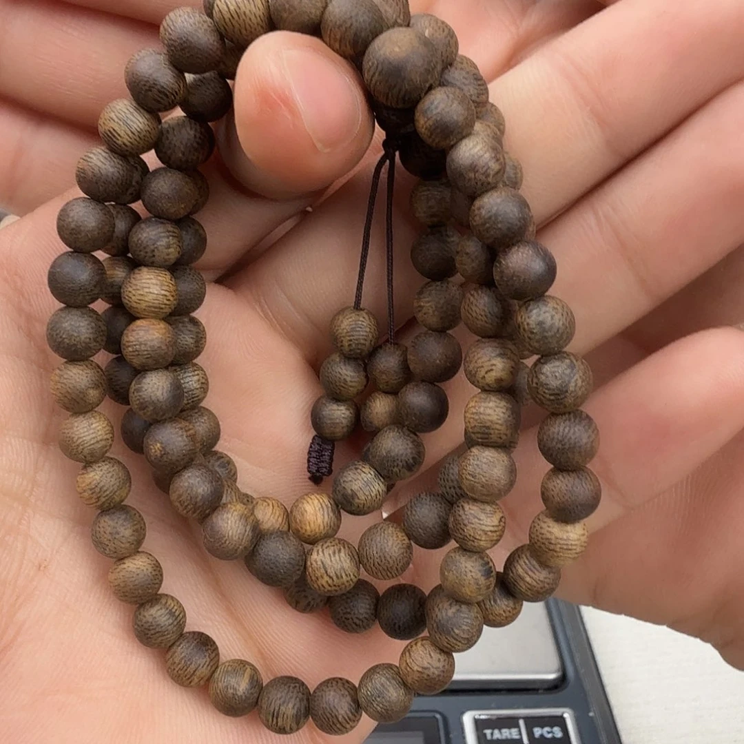 手串沉香棋楠沉香张勺子九九沉卡6+保16+克