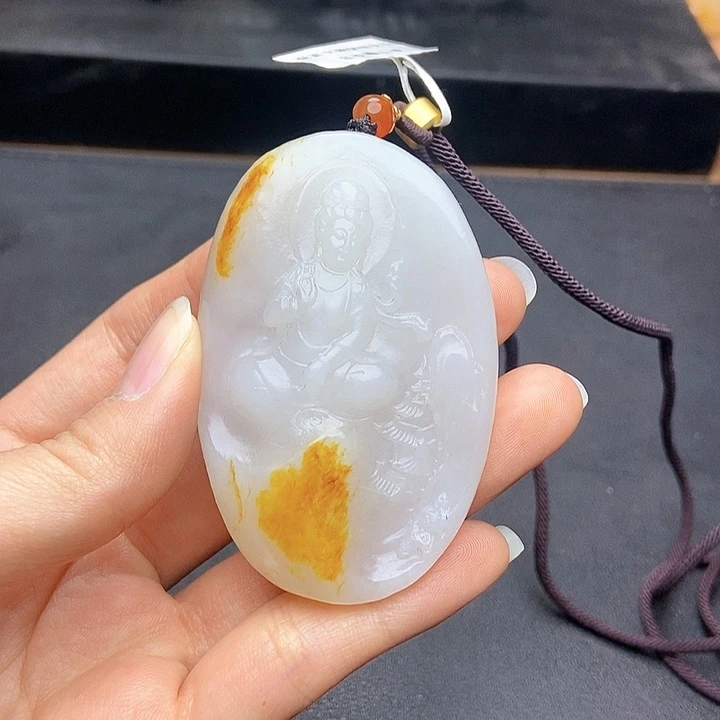 和田玉挂件未镶嵌N