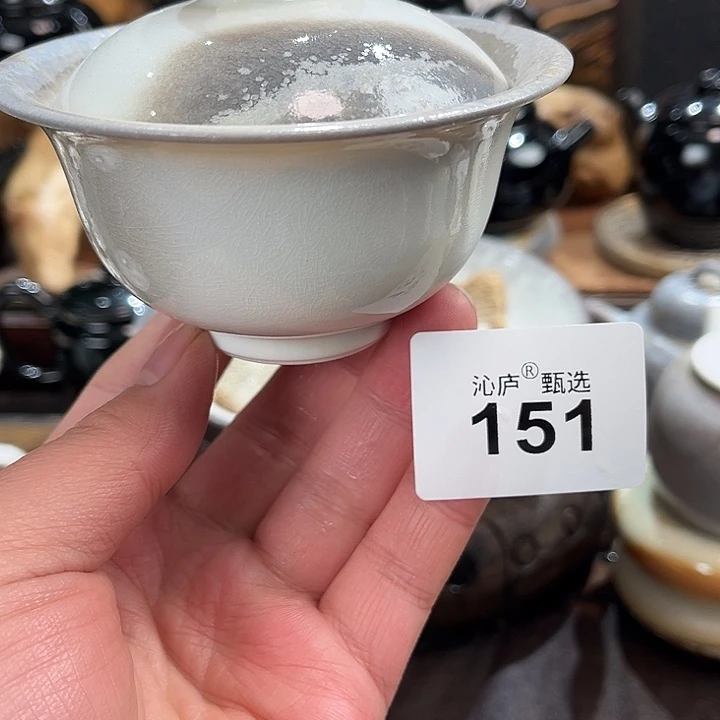沁庐柴窑古法柴烧全手工茶具