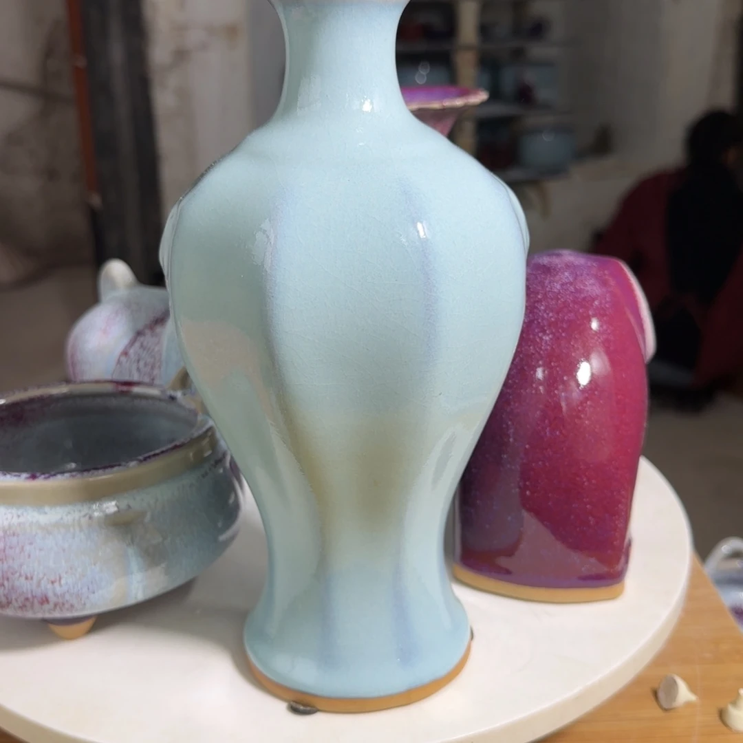 摆件陶郑家钧瓷摆件