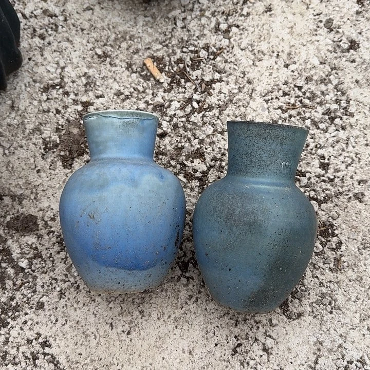 微瑕景德镇手工花瓶陶瓷