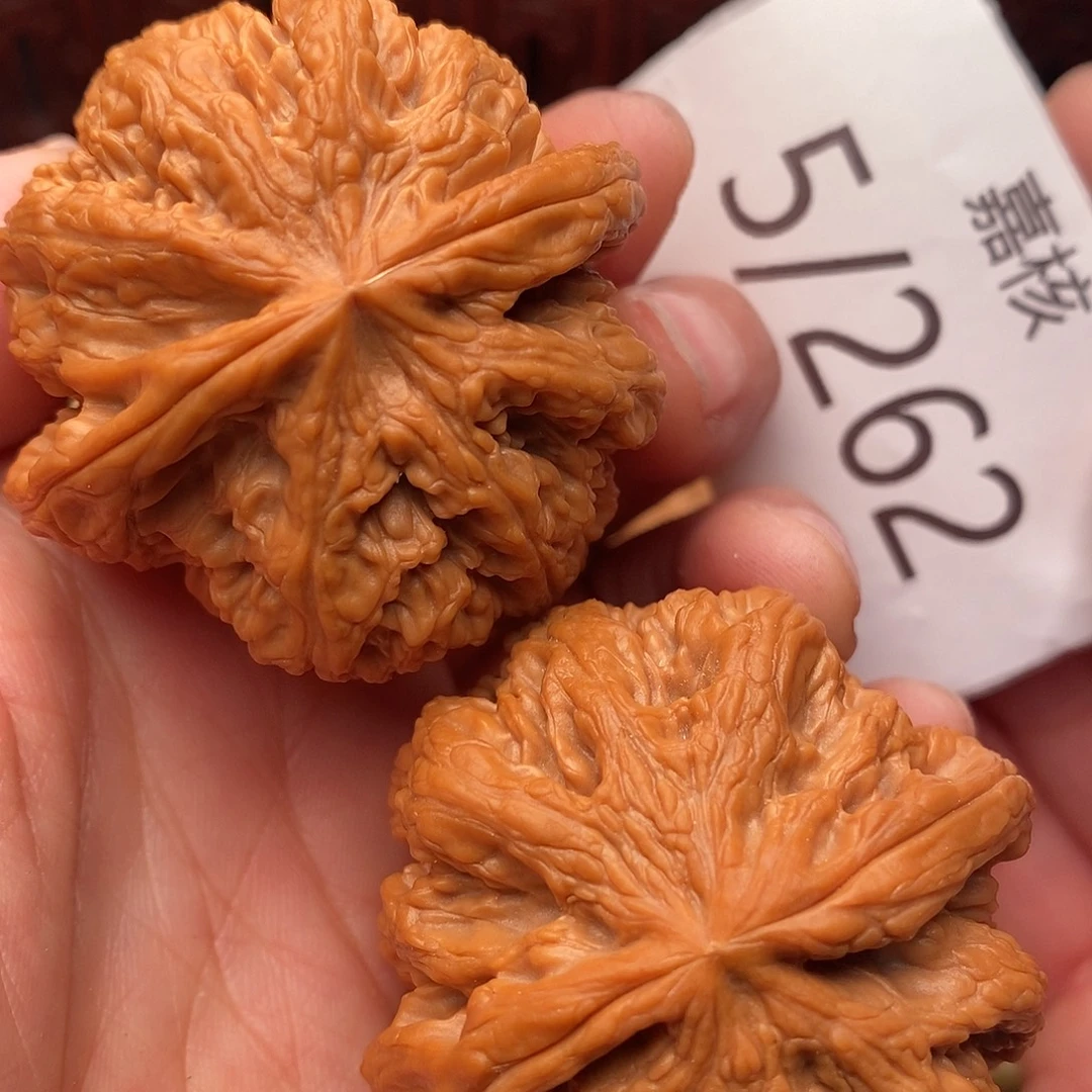 文玩核桃把件46球筋