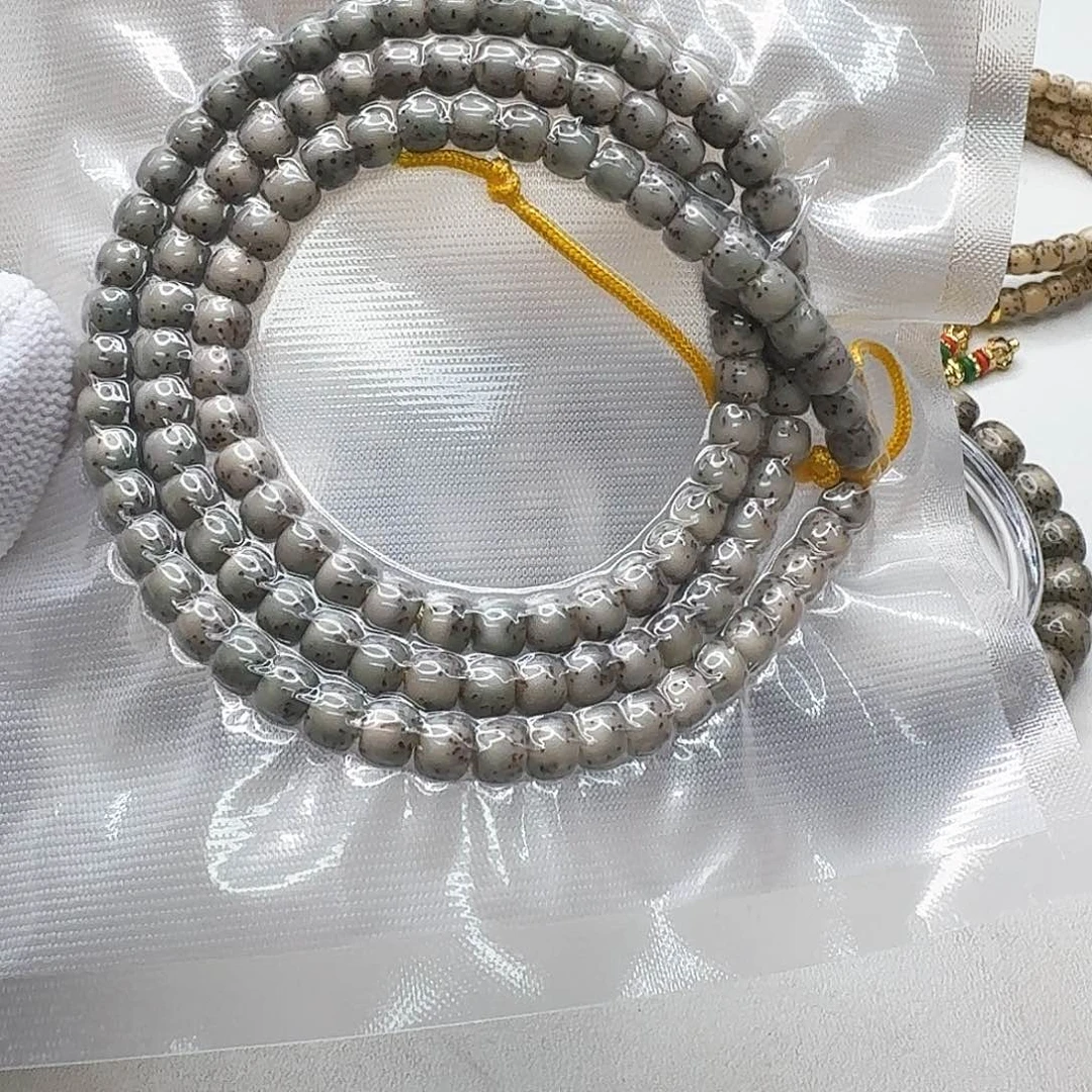 星月菩提吊坠3尊宠糯冰绿背河豚6左右108