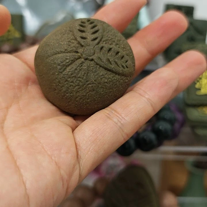 泥塑微瑕大橘大利合香橘子驱蚊方