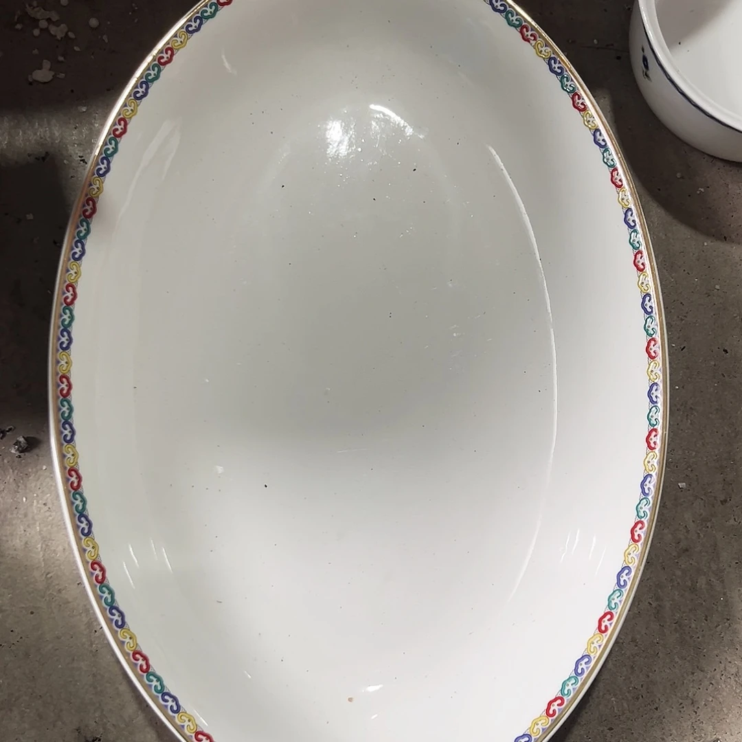 碗12寸窝盘一个陶瓷陶瓷