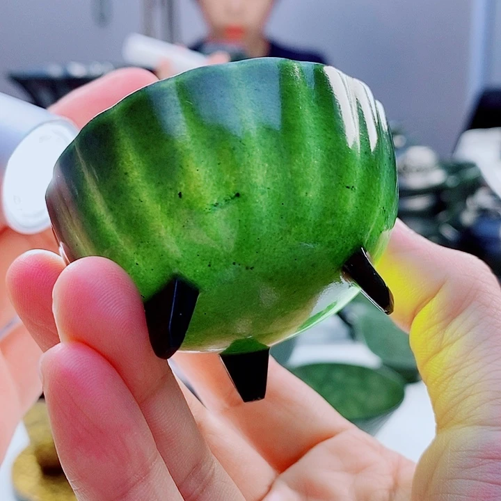 未镶嵌和田玉（青玉）把件