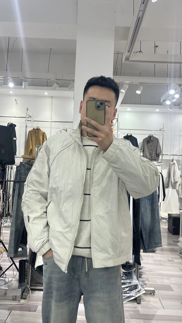 外套男士男装夹克时尚休闲宝藏立领