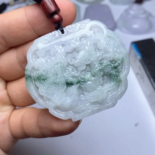 颈饰未镶嵌翡翠翡翠