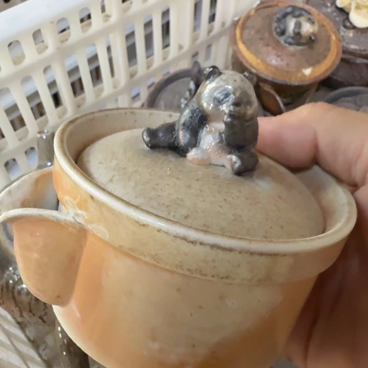 陶盘柴烧福利心哦多多