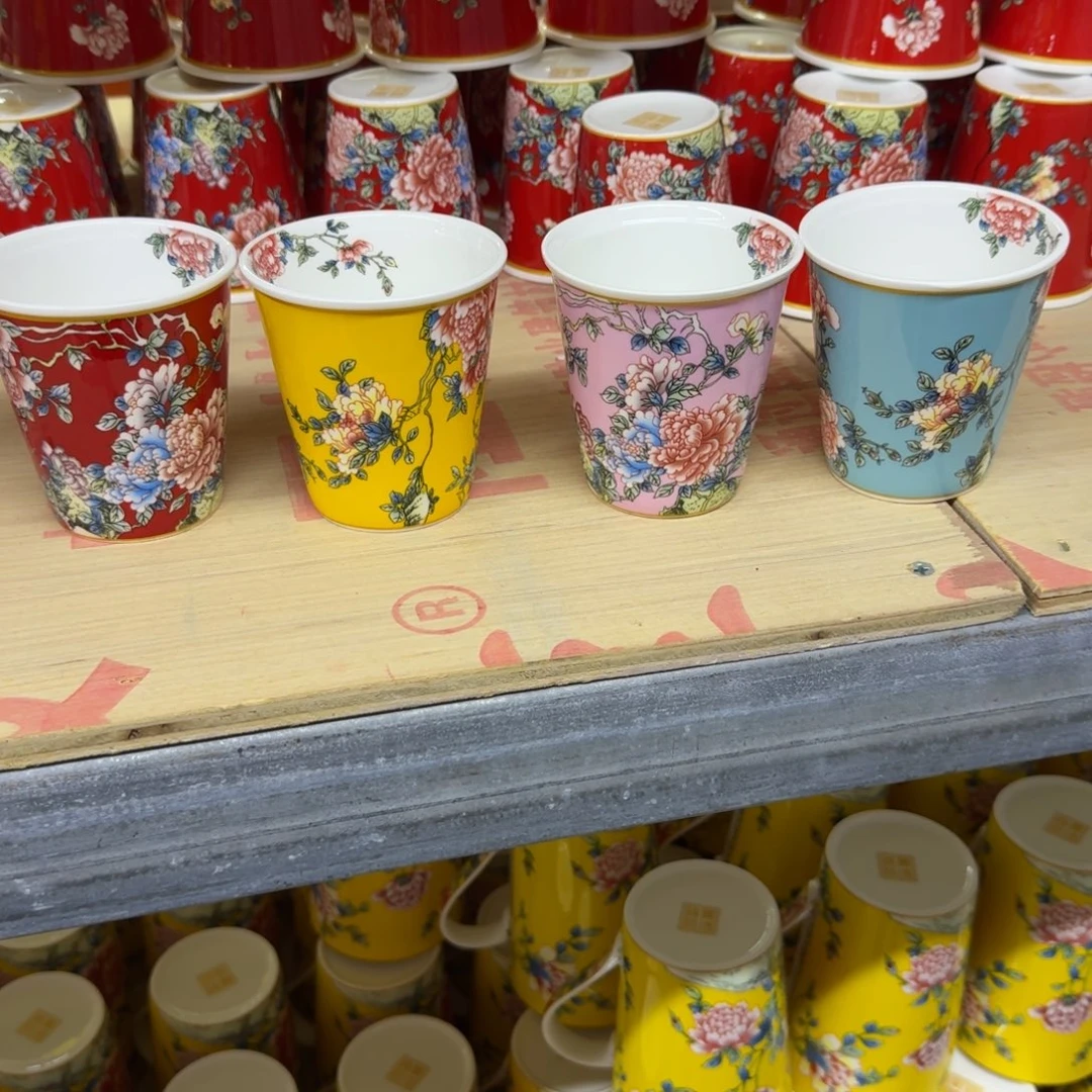 陶摆件景德镇珐琅彩餐具