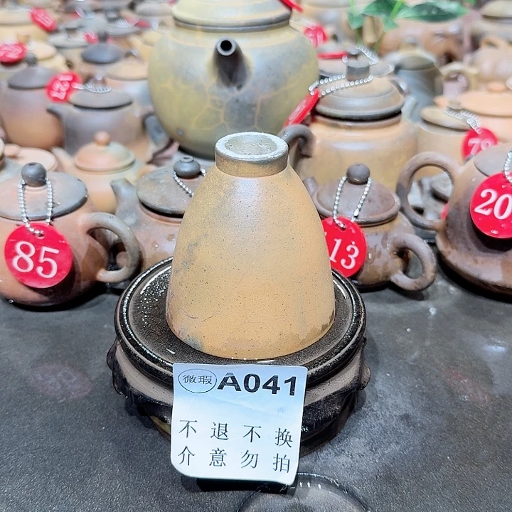 紫砂茶壶坭兴陶柴烧