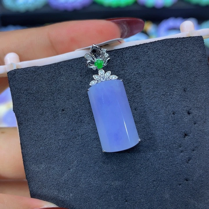 18K金镶嵌手串翡翠翡翠