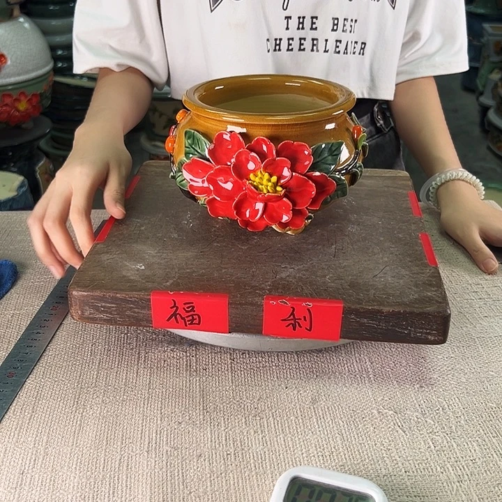 泳坤堂石湾盆陶瓷