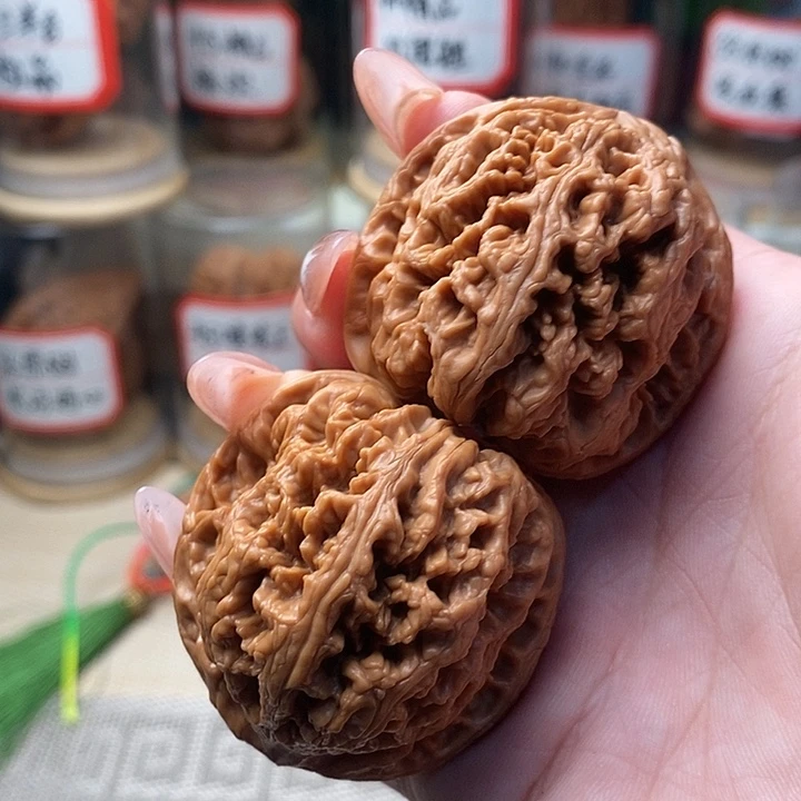 吃***去把件文玩核桃粗筋……008
