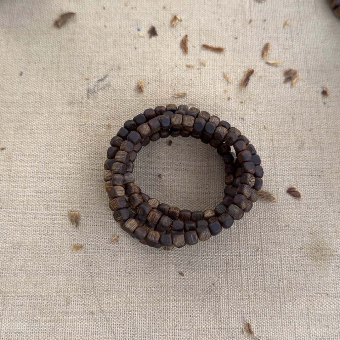 沉香手串绿奇楠单圈约0.5多样性发一条