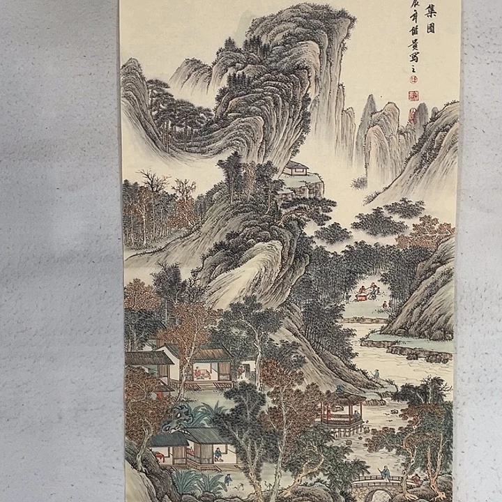 国画国画作品集的故事