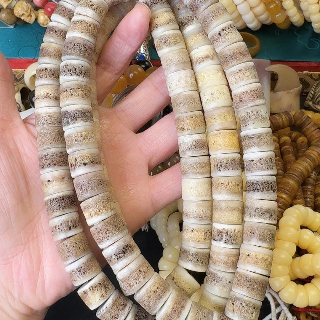 牛骨手串/手链善**℡牛骨嘎嘎14尺寸108颗