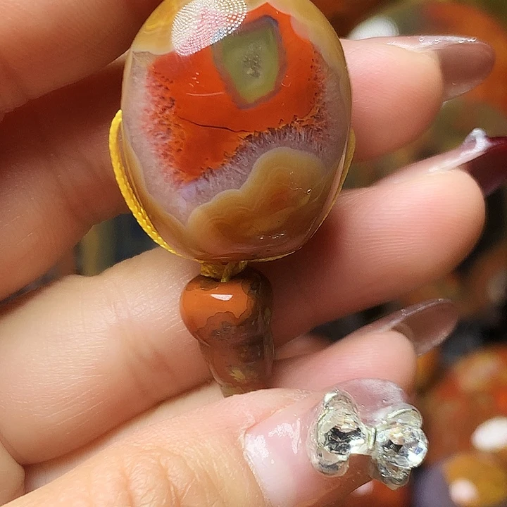 玛瑙/玉髓未镶嵌手链
