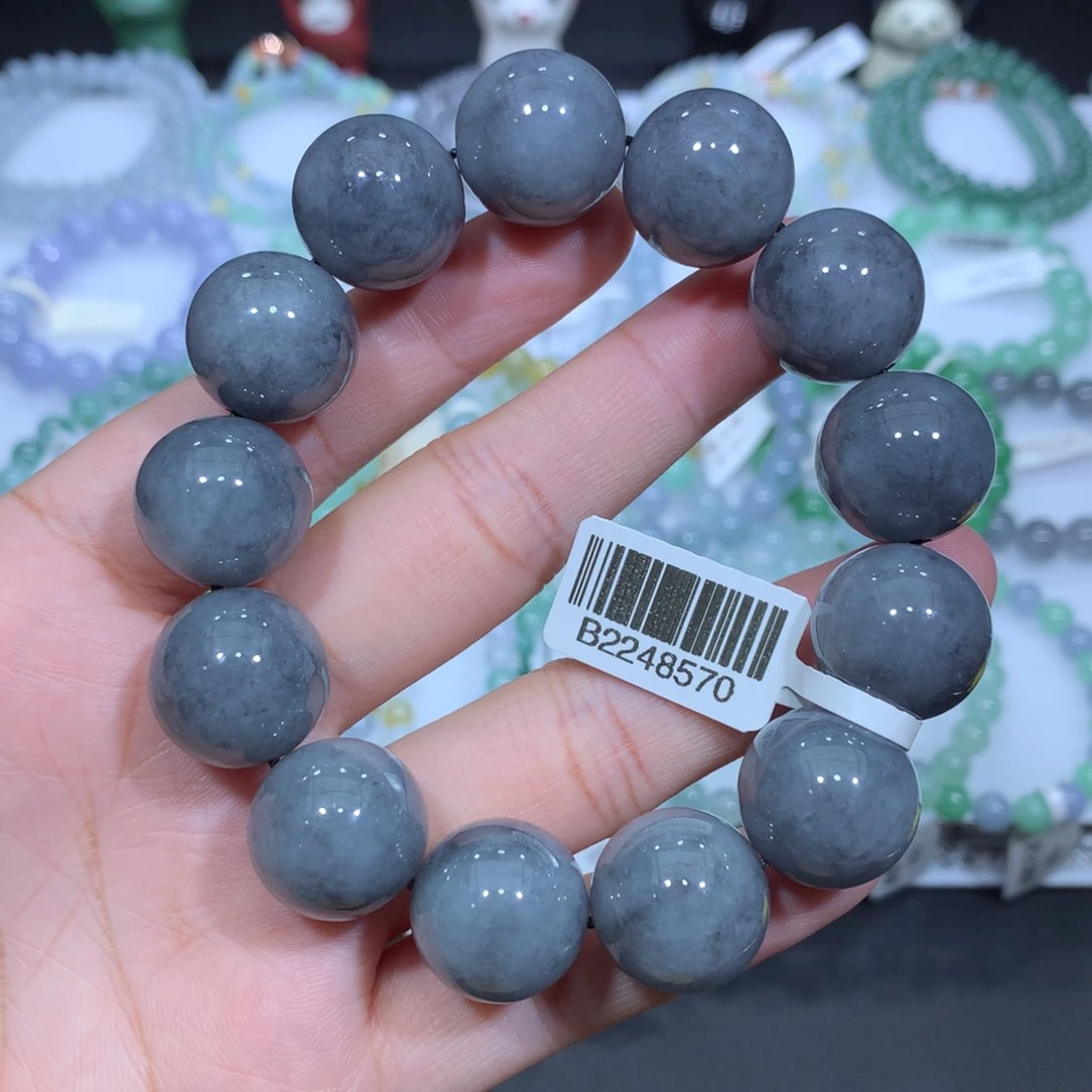 未镶嵌手串翡翠天然