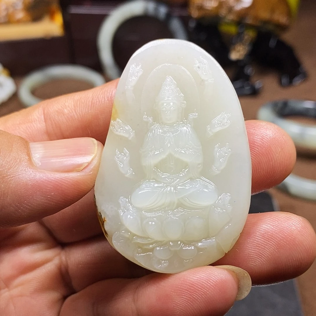 和田玉（子料）未镶嵌挂件