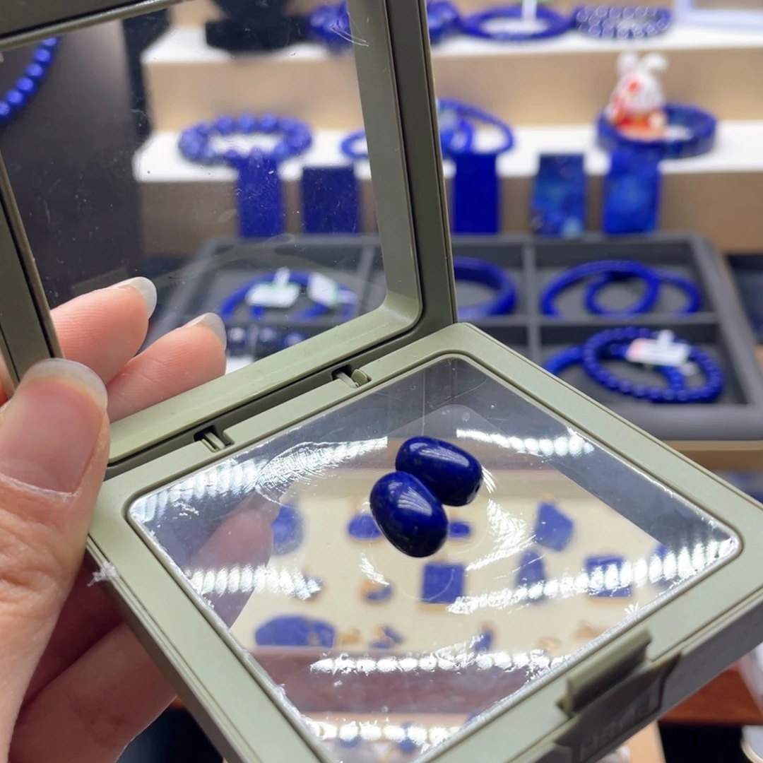 未镶嵌青金石桶珠配件不做证书多样性一个