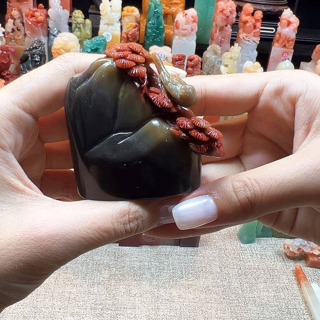 寿山石印石寿山石雕刻