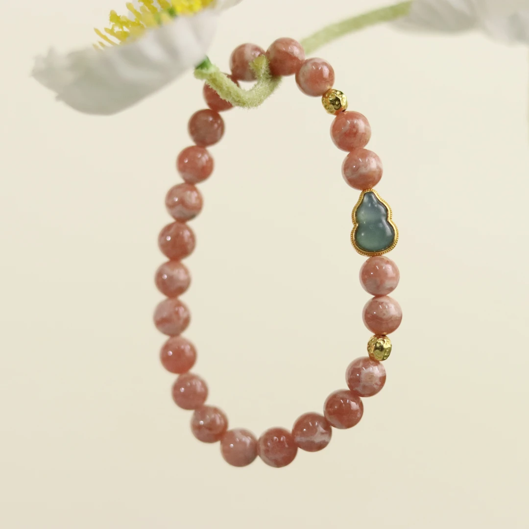 ZC10A18704[原创]红纹石手串（多样性发货)