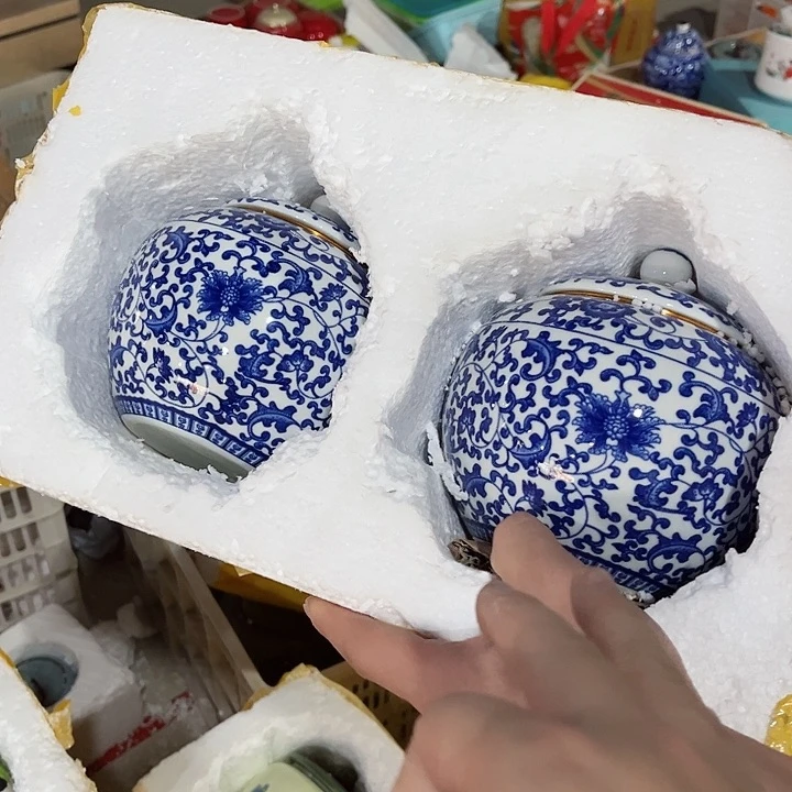 罐陶瓷茶叶罐密封罐家用