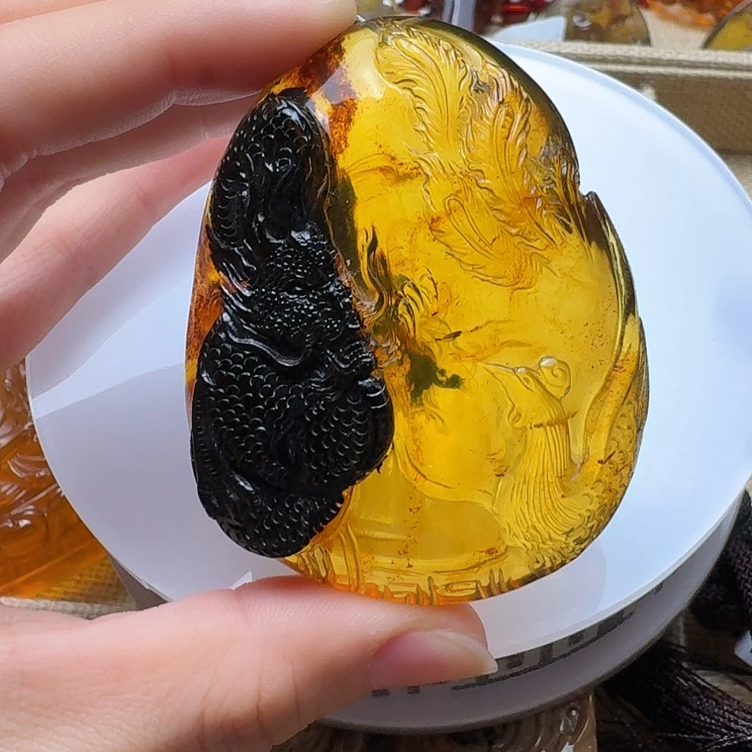 未镶嵌琥珀珠宝奇石魂****逢