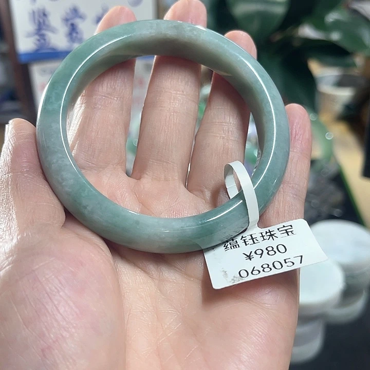 翡翠未镶嵌手镯纯天然缅甸翡翠手镯