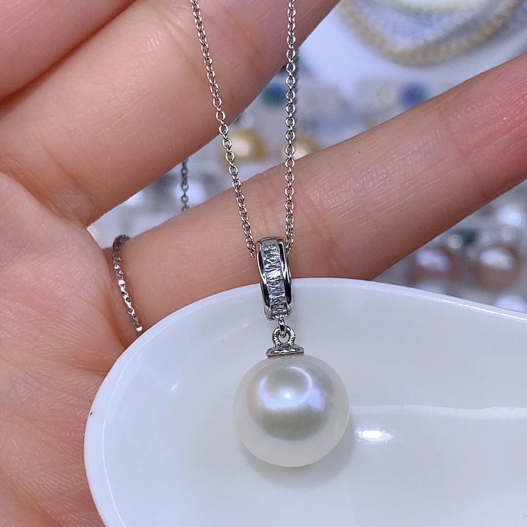 淡水珍珠颈饰合金F