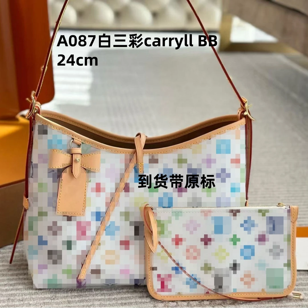 A087 百三彩carryaiibb 18cm 【里外标全对】现货带礼盒包装单肩包